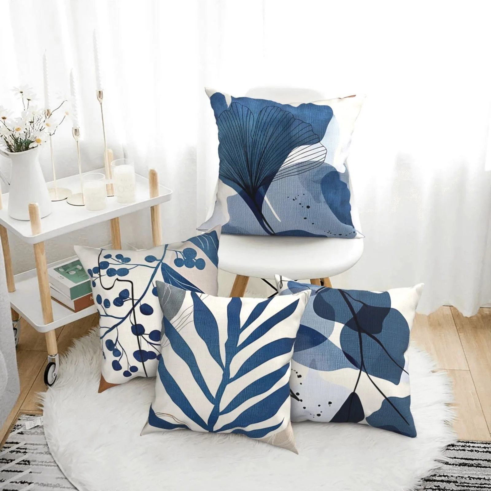Pink and Blue Abstract Plant PillowcaseBedroom Living Room Sofa Home Decor Polyester Cushion Cover with Zipper
Pink and Blue Abstract Plant PillowcaseBedroom Living Room Sofa Home Decor Polyester Cushion Cover with Zipper