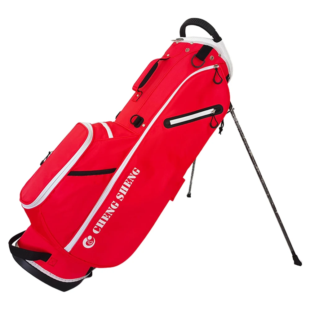 ChengSheng Available Wholesale Cheap Polyester Nylon Red Lightweight Print Logo Golf Stand Bag with Inventory
ChengSheng Available Wholesale Cheap Polyester Nylon Red Lightweight Print Logo Golf Stand Bag with Inventory