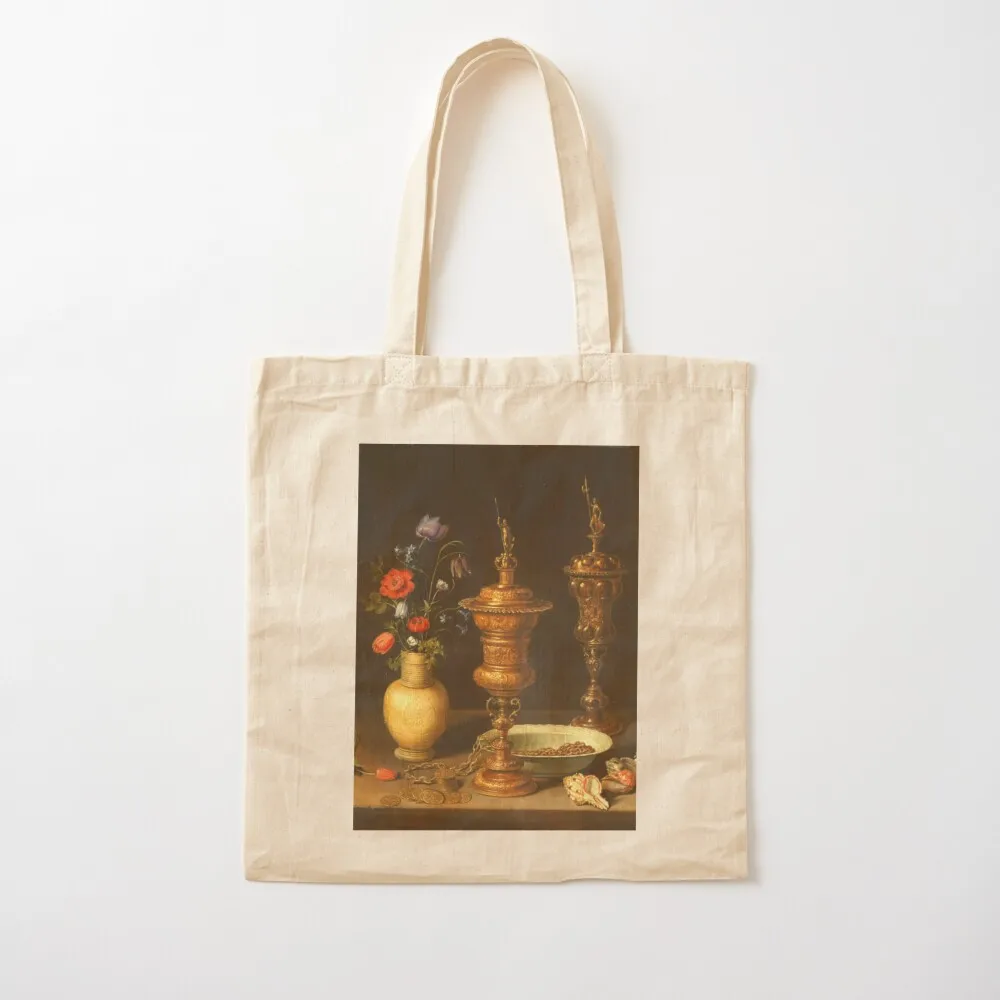Still Life with Flowers and Gold Cups of Honor - Clara Peeters Tote Bag tote bag men woman shopping bag Canvas Tote
Still Life with Flowers and Gold Cups of Honor - Clara Peeters Tote Bag tote bag men woman shopping bag Canvas Tote