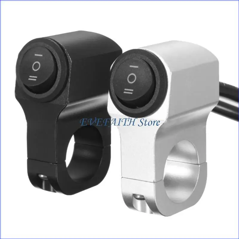 124B Waterproof Motorcycles Handlebar Switch Universal 22mm 7/8" ON/OFF Button Switch
124B Waterproof Motorcycles Handlebar Switch Universal 22mm 7/8" ON/OFF Button Switch