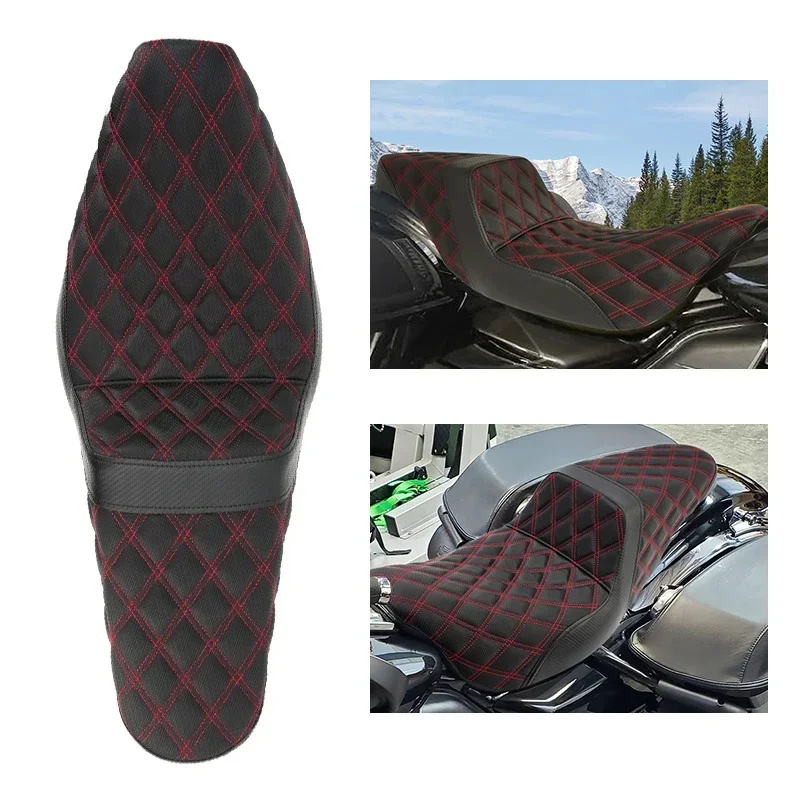 Motorcycle Driver Rear Passenger Seat Two-up Seat Cushion For Harley Touring CVO Road King Electra Glide Ultra Limited 2008-2023
Motorcycle Driver Rear Passenger Seat Two-up Seat Cushion For Harley Touring CVO Road King Electra Glide Ultra Limited 2008-2023