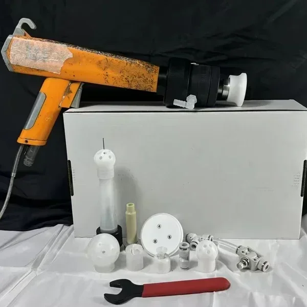 Chinese Manufacturer Technology Efficient Coating Applications High-Speed Rotary Atomizer Electrostatic Spray GunHot Sales
Chinese Manufacturer Technology Efficient Coating Applications High-Speed Rotary Atomizer Electrostatic Spray GunHot Sales