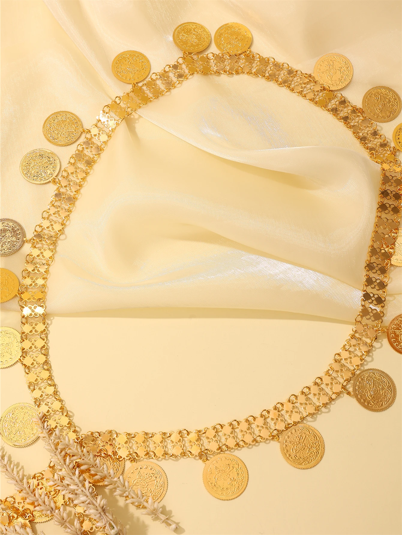 Turkish coin shaped ladies' body chains gilded luxury Middle Eastern ladies' festival wedding party performance accessories
Turkish coin shaped ladies' body chains gilded luxury Middle Eastern ladies' festival wedding party performance accessories