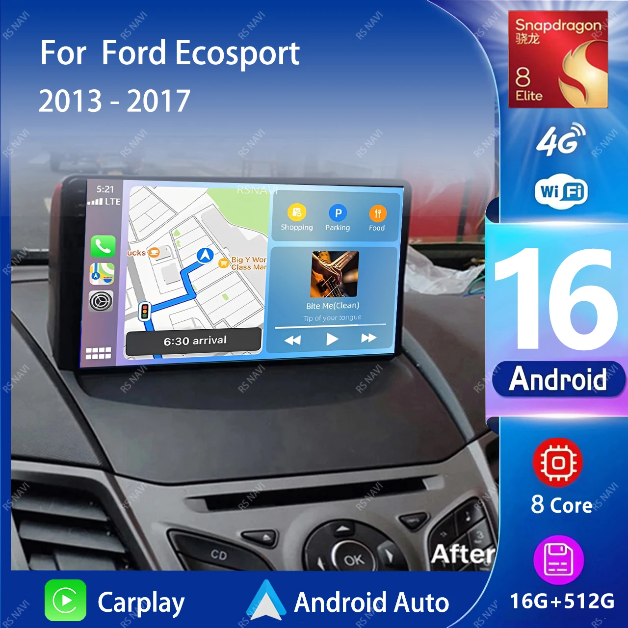 Android 16 Carplay Auto 2K Screen Car Radio Multimedia Player For Ford Ecosport 2013-2017 DSP 2din Autoradio Stereo Head Unit
Android 16 Carplay Auto 2K Screen Car Radio Multimedia Player For Ford Ecosport 2013-2017 DSP 2din Autoradio Stereo Head Unit