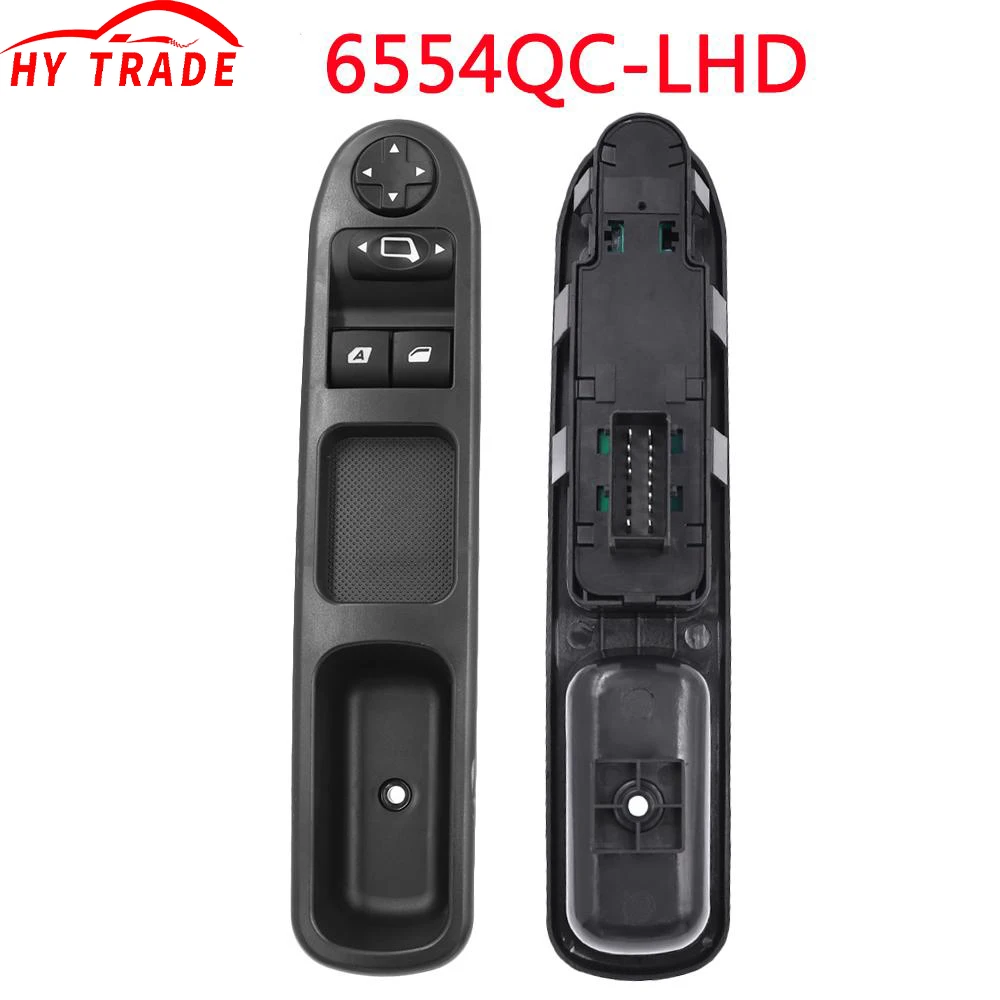 6554.QC 6554QC Передняя левая сторона главного переключателя стеклоподъемника консоли для Peugeot 207 Stufenheck 2007-2014 для Citroen C3 Picasso 
6554.QC 6554QC Передняя левая сторона главного переключателя стеклоподъемника консоли для Peugeot 207 Stufenheck 2007-2014 для Citroen C3 Picasso
