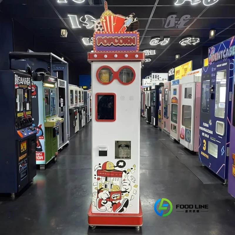 24H Fully Automatic Mini Smart Popcorn Vending Machine Self-Service Fresh Hot Food Automated Digital Touch Screen with SDK
24H Fully Automatic Mini Smart Popcorn Vending Machine Self-Service Fresh Hot Food Automated Digital Touch Screen with SDK