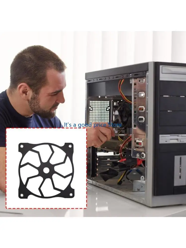 Cooling Fan Cover Heat Dissipation Protective Guard Installation Accessories