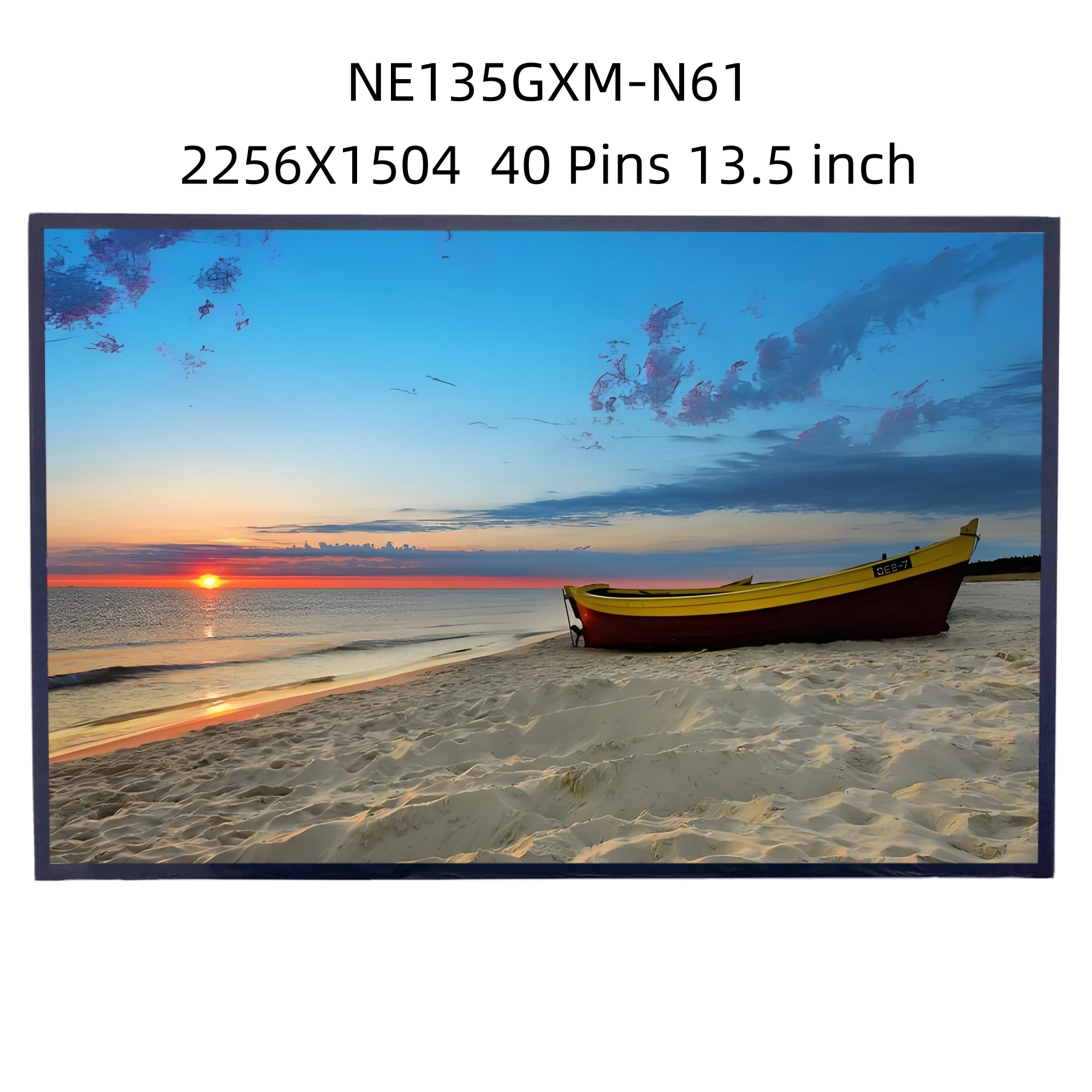 NE135GXM-N61 2256X1504 13.5 Inch Laptop LCD LED Screen Panel Matrix 40 Pins
NE135GXM-N61 2256X1504 13.5 Inch Laptop LCD LED Screen Panel Matrix 40 Pins