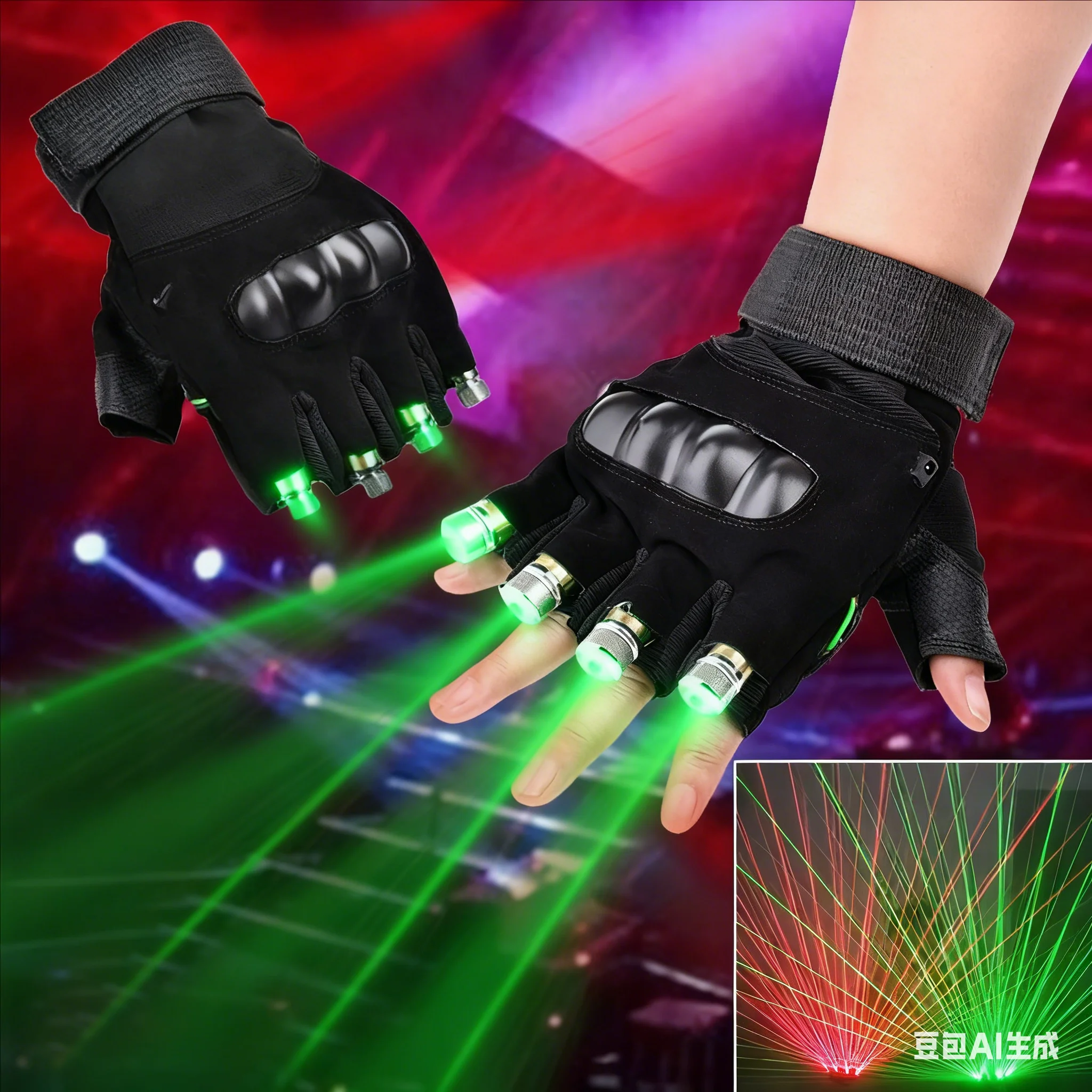 Laser LED Red and Green Light Stage Audience Performance gloves DJ Disco Bar Stage Light Portable gloves Christmas holiday party
Laser LED Red and Green Light Stage Audience Performance gloves DJ Disco Bar Stage Light Portable gloves Christmas holiday party