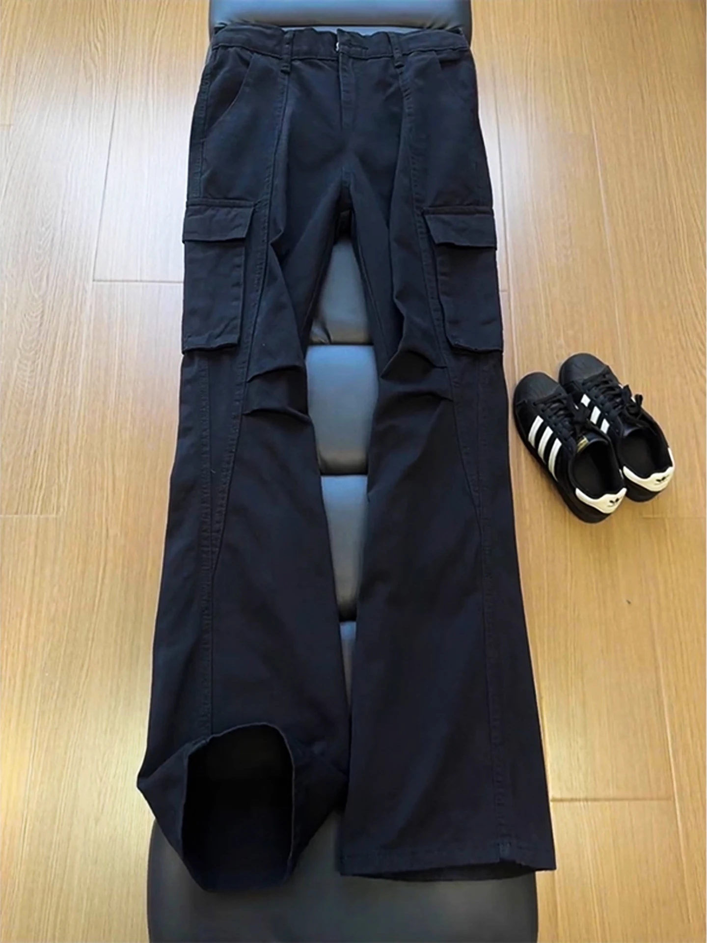 Мужские расклешенные джинсы Bla, зимние, в американском стиле High Street, рабочие, CleanFit, Cool Knife, прямые брюки, прямой крой
Мужские расклешенные джинсы Bla, зимние, в американском стиле High Street, рабочие, CleanFit, Cool Knife, прямые брюки, прямой крой