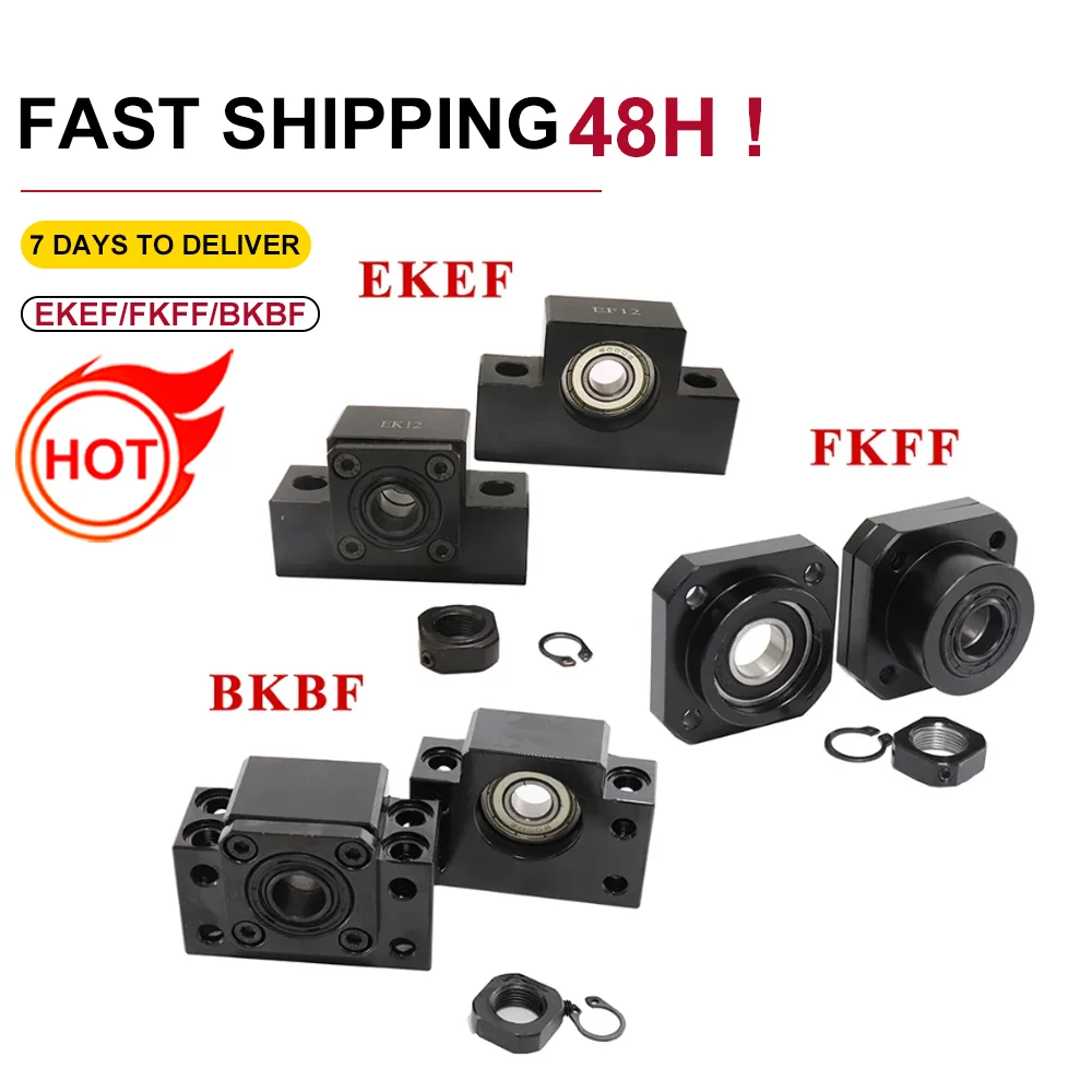 BK10 BF10 BK12 BF12 BK15 BF15 BK20 BF20 FK10 FF10 FK12 FF12 FK15 FF15 EK10 EK12 SFU1204 SFU1605 SFU2005 Ball Screw End Support
BK10 BF10 BK12 BF12 BK15 BF15 BK20 BF20 FK10 FF10 FK12 FF12 FK15 FF15 EK10 EK12 SFU1204 SFU1605 SFU2005 Ball Screw End Support