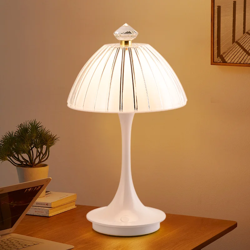 Portable bedroom bedside lamp acrylic rechargeable desk lamp restaurant outdoor camping atmosphere light
Portable bedroom bedside lamp acrylic rechargeable desk lamp restaurant outdoor camping atmosphere light