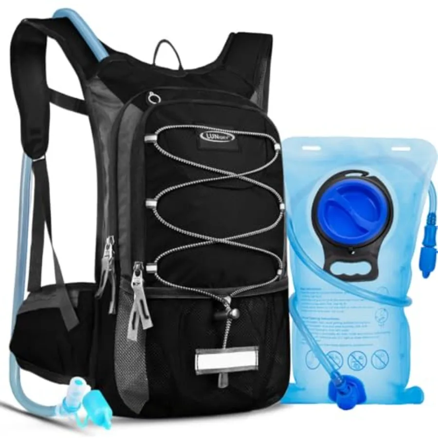 Insulated Hydration Pack Backpack with 3L BPA Free Leak-Proof Water Bladder, Keep Liquids Cool for Up to 5 Hours, Daypack for H
Insulated Hydration Pack Backpack with 3L BPA Free Leak-Proof Water Bladder, Keep Liquids Cool for Up to 5 Hours, Daypack for H