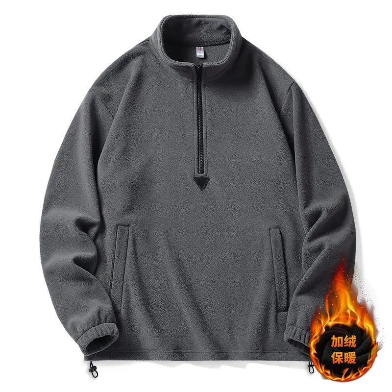 Autumn Winter Jacket Fleece Zip Up Hoodies Sweatshirts Men Clothing Harajuku Tops Warm Coat Lazy Loose Pullover Streetwear Trend
Autumn Winter Jacket Fleece Zip Up Hoodies Sweatshirts Men Clothing Harajuku Tops Warm Coat Lazy Loose Pullover Streetwear Trend