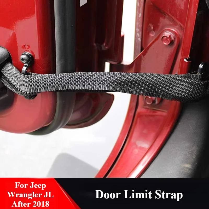 Ограничитель открывания двери автомобиля (ремень-фиксатор) для Jeep Wrangler JL (после 2018 г.), запчасти для внешнего тюнинга, инструменты для установки ограничительного ремня двери
Ограничитель открывания двери автомобиля (ремень-фиксатор) для Jeep Wrangler JL (после 2018 г.), запчасти для внешнего тюнинга, инструменты для установки ограничительного ремня двери