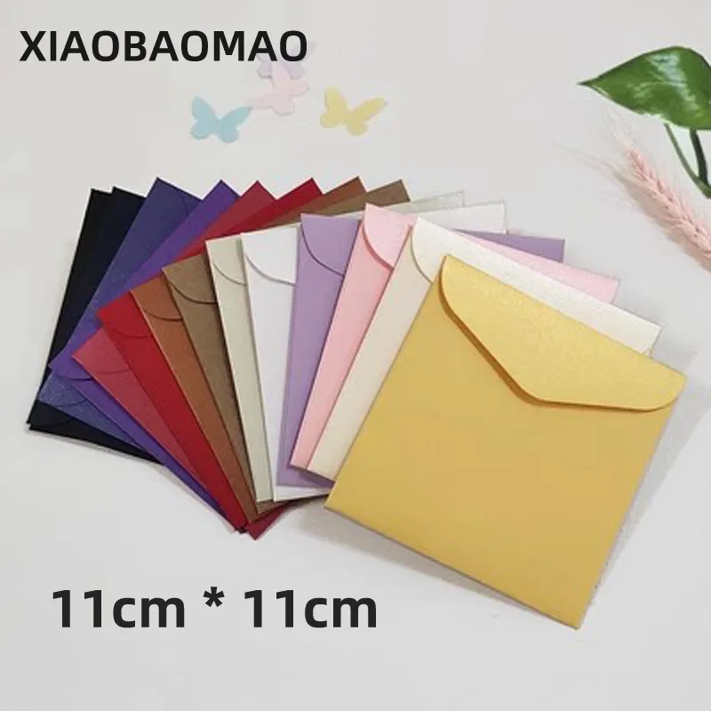 20pcs 11x11cm Square Envelope Blank Envelope Business Gift Colorful Envelope 180~230g
20pcs 11x11cm Square Envelope Blank Envelope Business Gift Colorful Envelope 180~230g