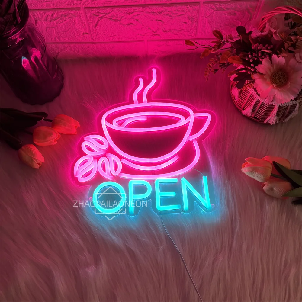 Coffee Open Neon Sign Room Coffee Shop Hanging LED Wall Decor Neon Light Sign for Bar Cafe Store Open Decoration Business Lights
Coffee Open Neon Sign Room Coffee Shop Hanging LED Wall Decor Neon Light Sign for Bar Cafe Store Open Decoration Business Lights