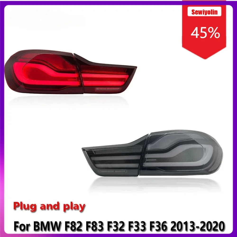 Sewiyolin Car LED Tail Light Accessories For BMW M4 F82 F83 F32 F33 F36 2014-2020 Auto Rear Fog DRL Brake Turn Signal Lamp Plug
Sewiyolin Car LED Tail Light Accessories For BMW M4 F82 F83 F32 F33 F36 2014-2020 Auto Rear Fog DRL Brake Turn Signal Lamp Plug