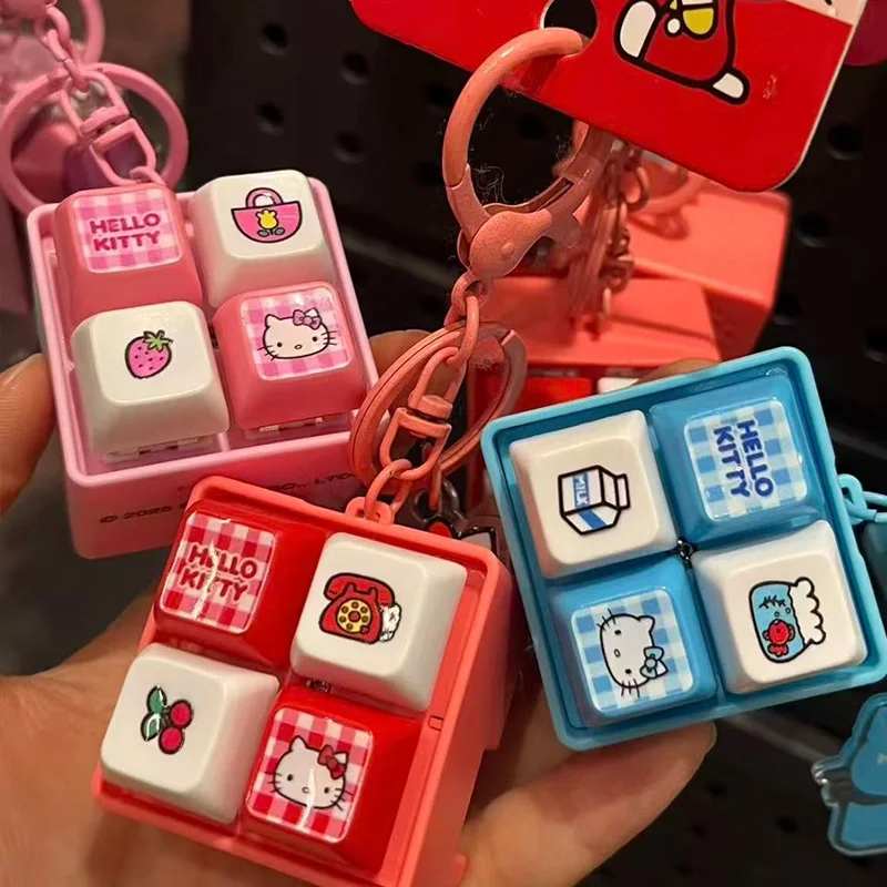 Kawaii Hello Kitty Grid Button Decompression Keychain Cartoon Keyboard Kt Charm Ornament Backpack Zipper Accessories Friend Gift
Kawaii Hello Kitty Grid Button Decompression Keychain Cartoon Keyboard Kt Charm Ornament Backpack Zipper Accessories Friend Gift