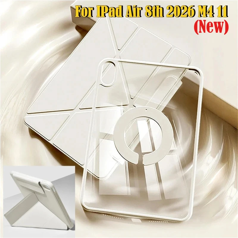 Strong Magnetic Tablet Case for IPad 11 A16 Pro 12.9 Air 8 th 11 13 " M3 M2 M4 M5 Mini A17 Air 7 6 5 4 th Clip Detachable Cover
Strong Magnetic Tablet Case for IPad 11 A16 Pro 12.9 Air 8 th 11 13 " M3 M2 M4 M5 Mini A17 Air 7 6 5 4 th Clip Detachable Cover