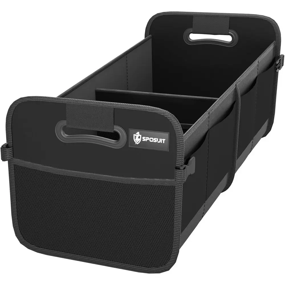 Trunk Organizer or Car - 70L Collapsible Car Storage with 11 kets & Reinorced Handles, SUV Trunk Organizers or Grocery Cargo(Bla
Trunk Organizer or Car - 70L Collapsible Car Storage with 11 kets & Reinorced Handles, SUV Trunk Organizers or Grocery Cargo(Bla