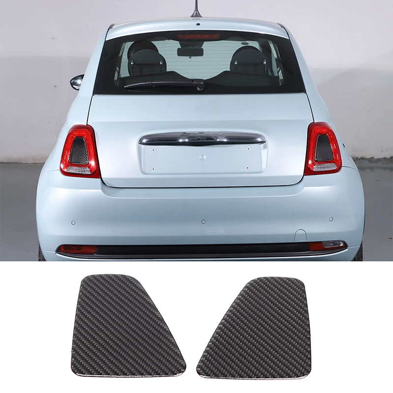 Soft Carbon Fiber Car Rear Tail Light Lamp Cover Decoration Stickers For Fiat 500 2021-2024 Car Exterior Accessories
Soft Carbon Fiber Car Rear Tail Light Lamp Cover Decoration Stickers For Fiat 500 2021-2024 Car Exterior Accessories