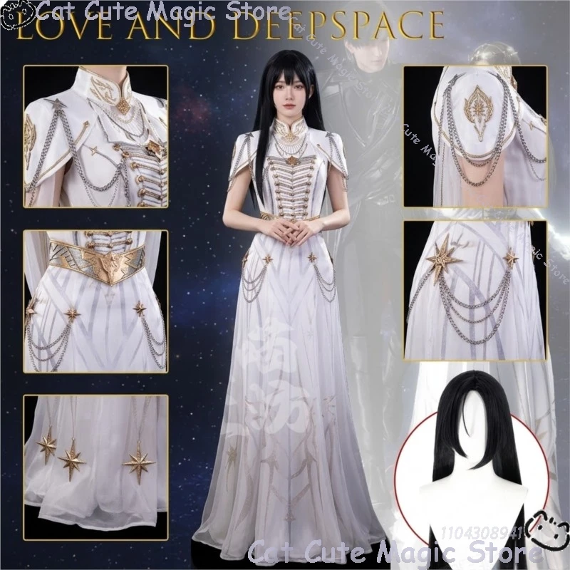 Love And Deepspace Protagonist Galaxy Ode Cosplay Full Set Game Outfit For Women Halloween Comic Con Role Play Party Costume Cos
Love And Deepspace Protagonist Galaxy Ode Cosplay Full Set Game Outfit For Women Halloween Comic Con Role Play Party Costume Cos