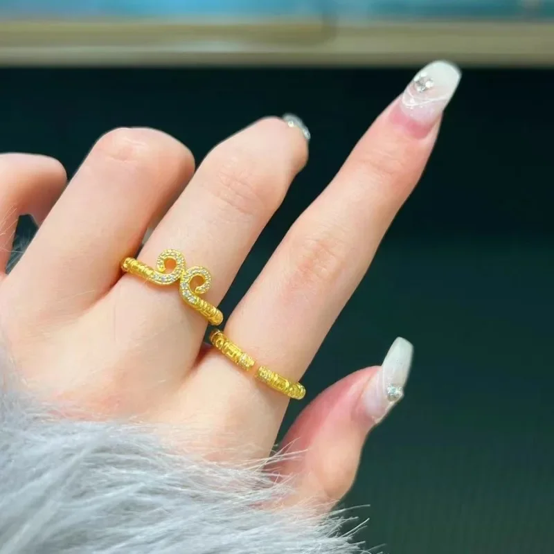 Black Myth: Wukong Ring Fashion Charm Lovers Ring Jewelry Accessories Valentine's Day Gift for Girlfriend Holiday Gifts
Black Myth: Wukong Ring Fashion Charm Lovers Ring Jewelry Accessories Valentine's Day Gift for Girlfriend Holiday Gifts