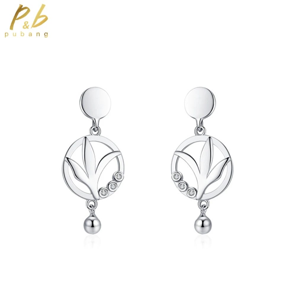 PuBang Fine Jewelry Real 925 Sterling Silver High Carbon Diamond Sparkling Drop Earrings for Women Engagement Gift Drop Shipping
PuBang Fine Jewelry Real 925 Sterling Silver High Carbon Diamond Sparkling Drop Earrings for Women Engagement Gift Drop Shipping