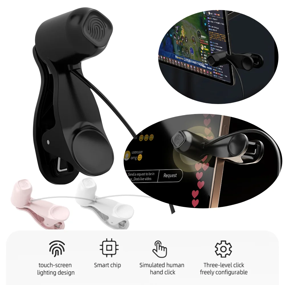 Screen Auto Clicker Auto Clicker for Phone Automatic Phone Screen Tapper Adjustable Auto Clicker Simulated Finger Clicker
Screen Auto Clicker Auto Clicker for Phone Automatic Phone Screen Tapper Adjustable Auto Clicker Simulated Finger Clicker