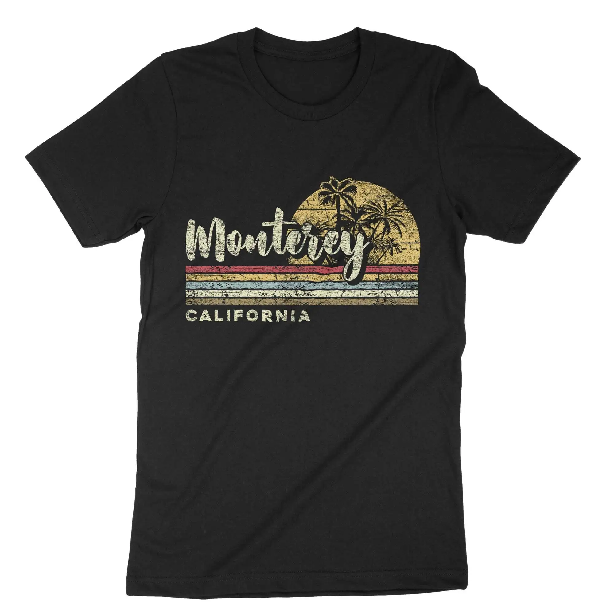 Monterey California футболка для отпуска пляж Закат праздник Ретро стиль серфинг
Monterey California футболка для отпуска пляж Закат праздник Ретро стиль серфинг