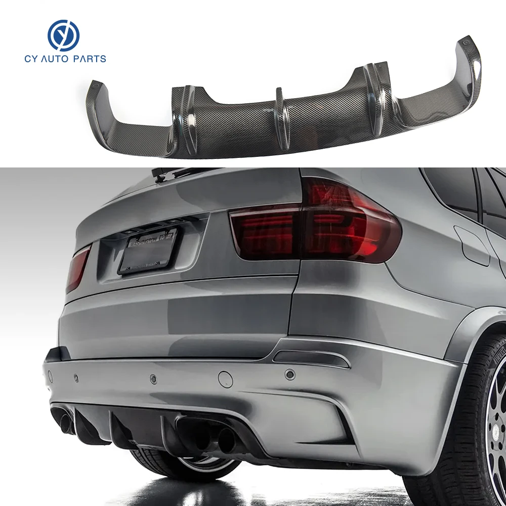 V Style Real Carbon Fiber Rear Bumper Diffuser Lip For BMW X5M E70 Diffusor
V Style Real Carbon Fiber Rear Bumper Diffuser Lip For BMW X5M E70 Diffusor
