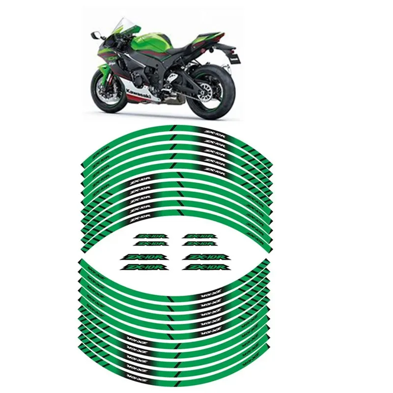 FOR KAWASAKI ZX-10R ZX10R ZX 10R Motorcycle Parts Contour Wheel Decoration Decal Sticker - B
FOR KAWASAKI ZX-10R ZX10R ZX 10R Motorcycle Parts Contour Wheel Decoration Decal Sticker - B
