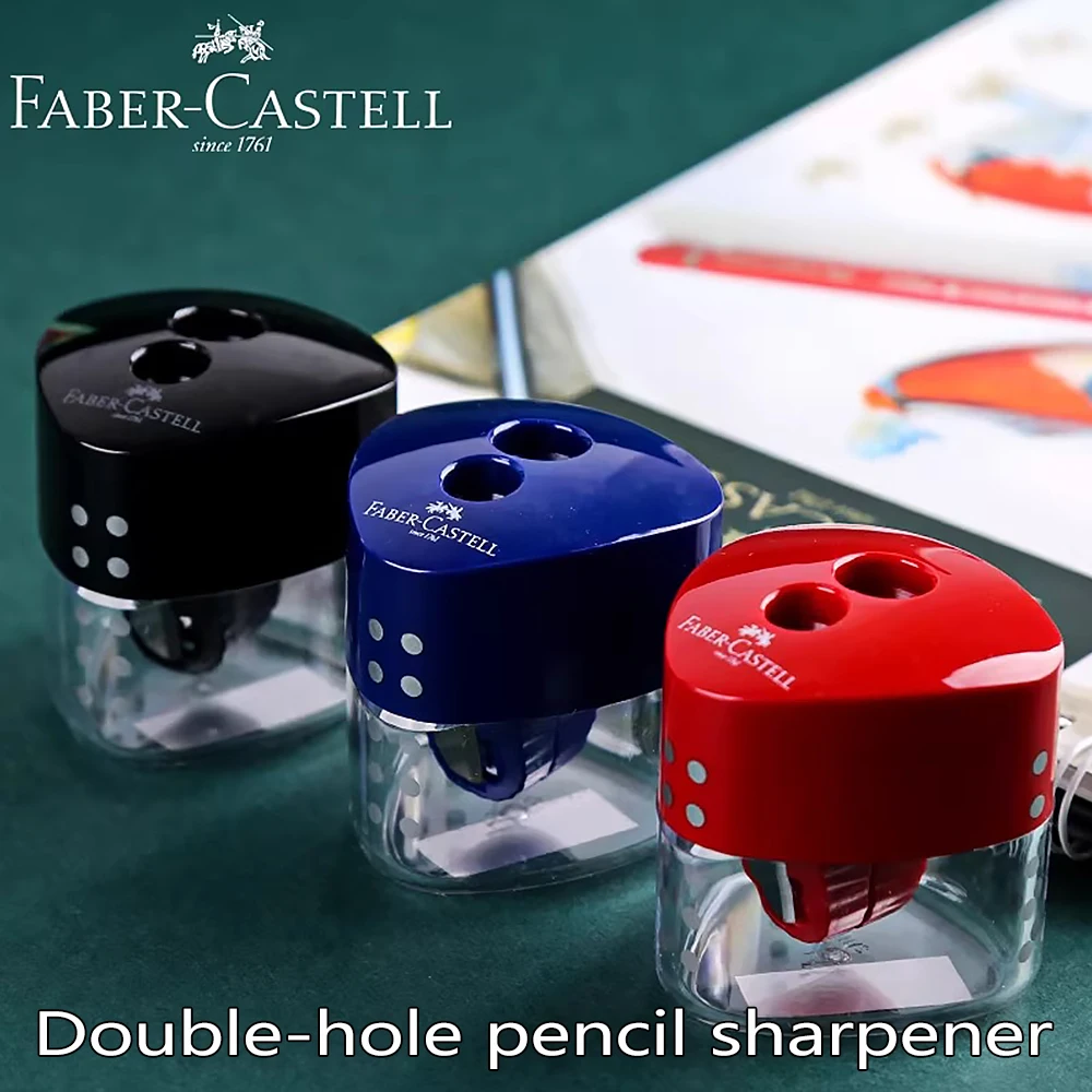 1 шт. FABER-CASTELL точилка для карандашей с двойным отверстием маленькая точилка для карандашей назад в школу Kawaii канцелярские принадлежности детские школьные принадлежности
1 шт. FABER-CASTELL точилка для карандашей с двойным отверстием маленькая точилка для карандашей назад в школу Kawaii канцелярские принадлежности детские школьные принадлежности