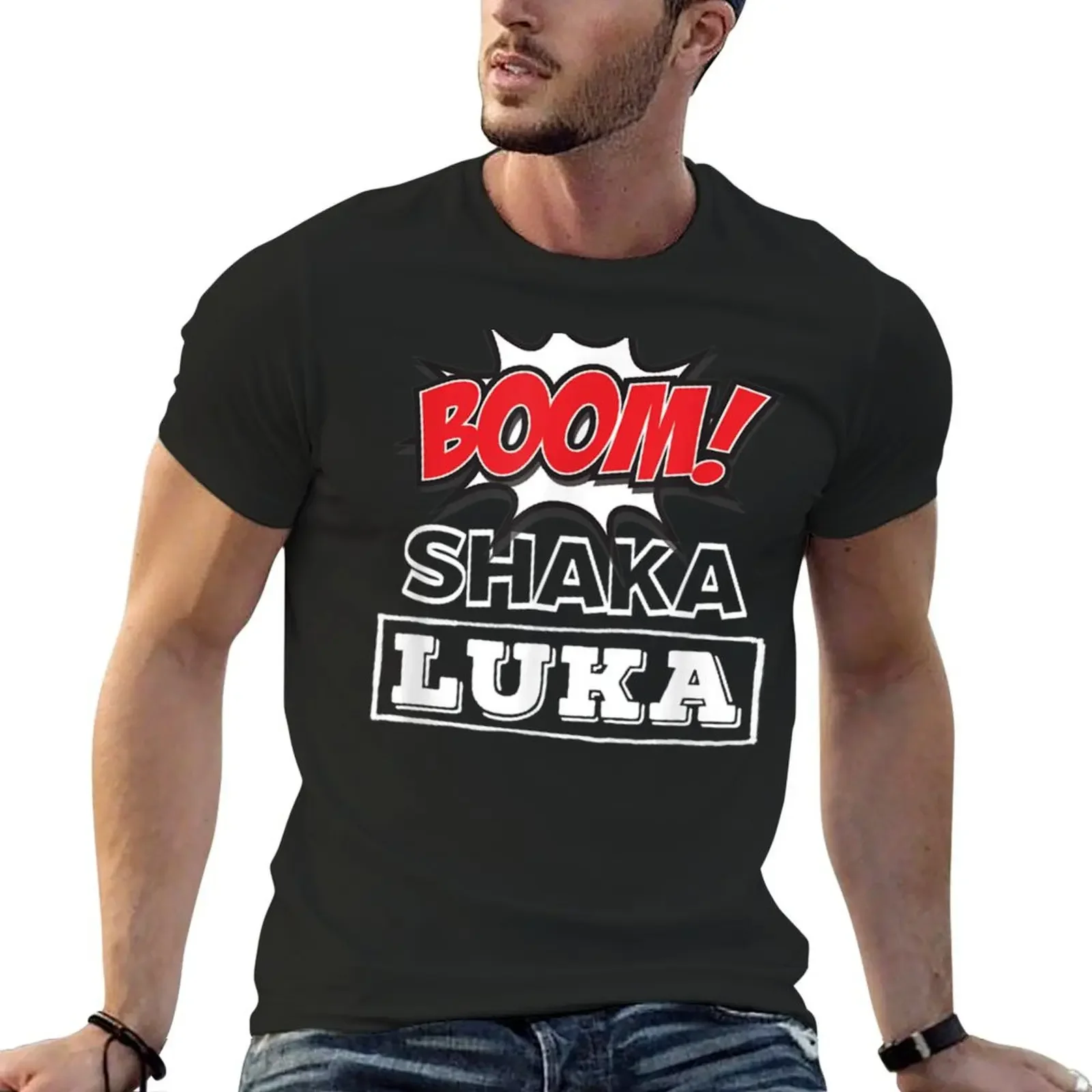 Boom Shaka Luka T-Shirt anime tshirt aesthetic clothes vintage clothes men graphic t shirts
Boom Shaka Luka T-Shirt anime tshirt aesthetic clothes vintage clothes men graphic t shirts