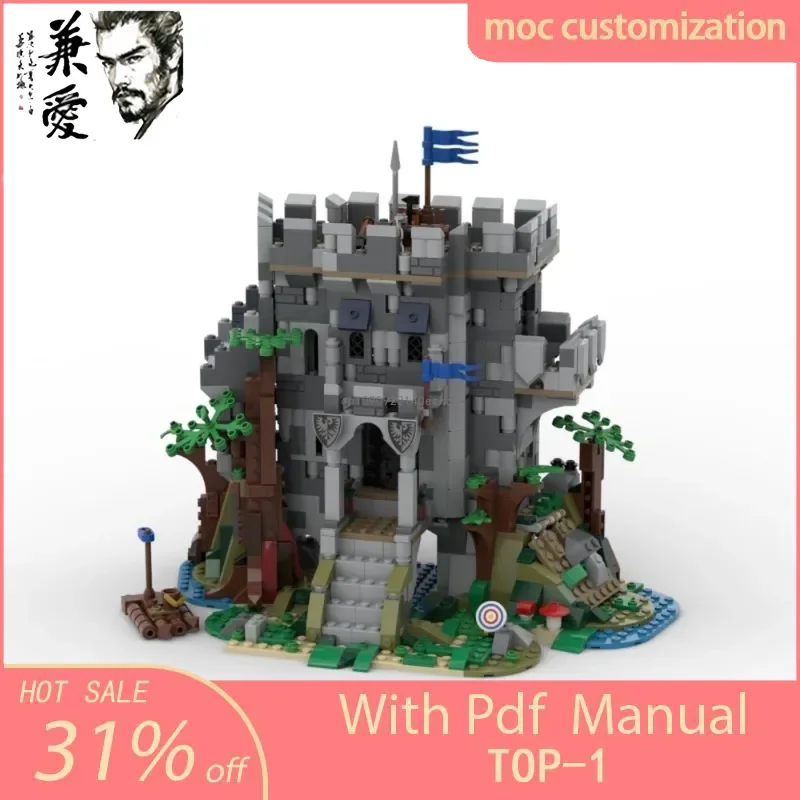 1141pcs MOC Castle in The Forest Castle Modular Medieval Castle 31120 Alternate Model Bricks DIY Building Blocks for Toys Gift
1141pcs MOC Castle in The Forest Castle Modular Medieval Castle 31120 Alternate Model Bricks DIY Building Blocks for Toys Gift