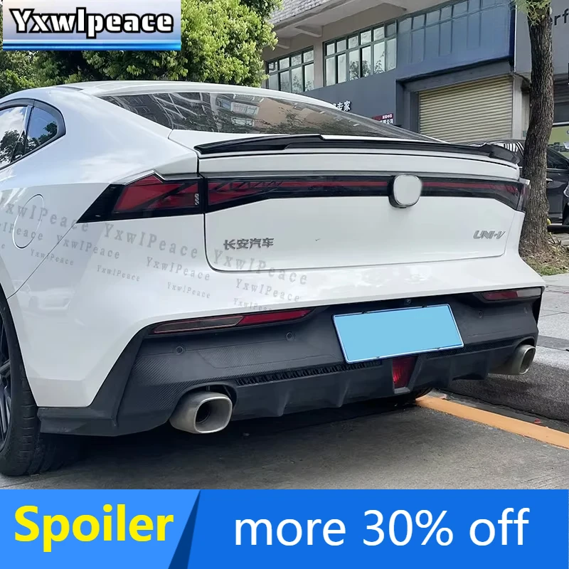 For Changan UNI-V UNIV 2022 2023 2024 ABS Glossy Black / Carbon Look Rear Trunk Lid Spoiler Car Accessories
For Changan UNI-V UNIV 2022 2023 2024 ABS Glossy Black / Carbon Look Rear Trunk Lid Spoiler Car Accessories