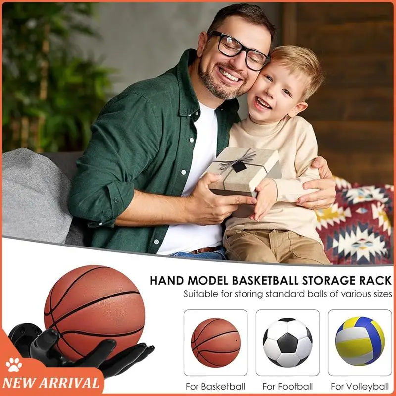 Black PVC Hand Shaped Ball Rack Forwall Mounted Basketball Storage Rack Space Saving Sports Ball Holder Forbasketball Football
Black PVC Hand Shaped Ball Rack Forwall Mounted Basketball Storage Rack Space Saving Sports Ball Holder Forbasketball Football