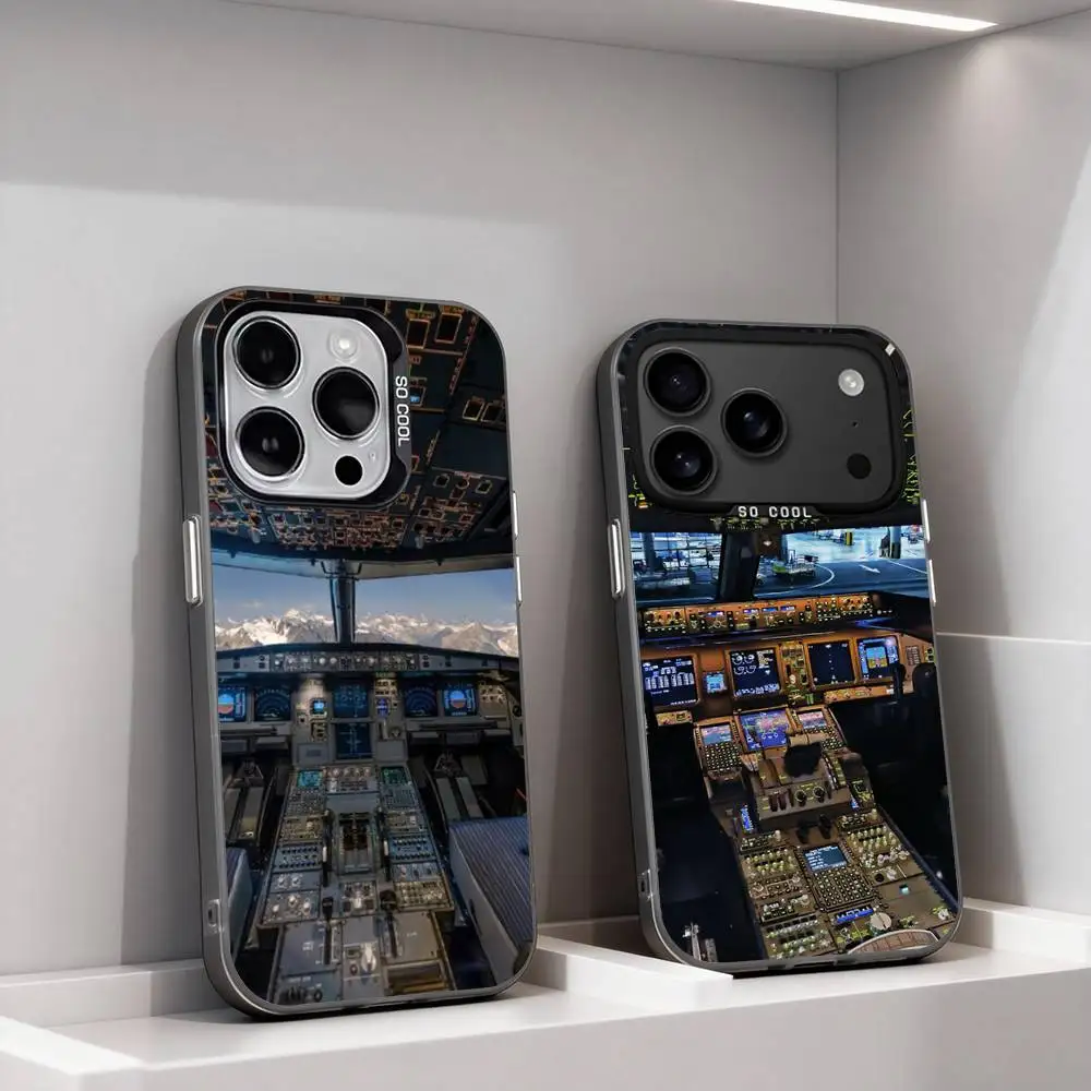 Airplane Instruments Cool Phone Case For iPhone 17,16,15,14,13,12,11,Pro,XS,Max,Plus,Mini,SE4,E Black Matte Shockproof Cover
Airplane Instruments Cool Phone Case For iPhone 17,16,15,14,13,12,11,Pro,XS,Max,Plus,Mini,SE4,E Black Matte Shockproof Cover