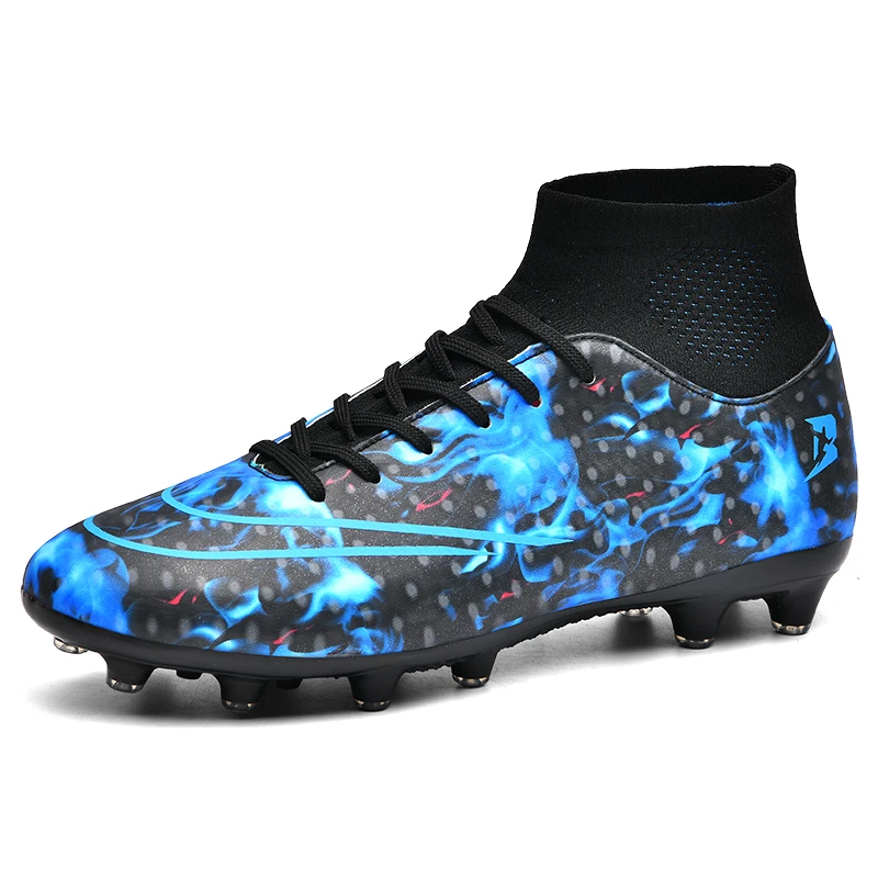 Men‘s High Top Soccer Shoes TF/FG Football Boots Cleats Non-Slip Wear-Resistant Grass Training Sneakers Outdoor Sport Footwears
Men‘s High Top Soccer Shoes TF/FG Football Boots Cleats Non-Slip Wear-Resistant Grass Training Sneakers Outdoor Sport Footwears