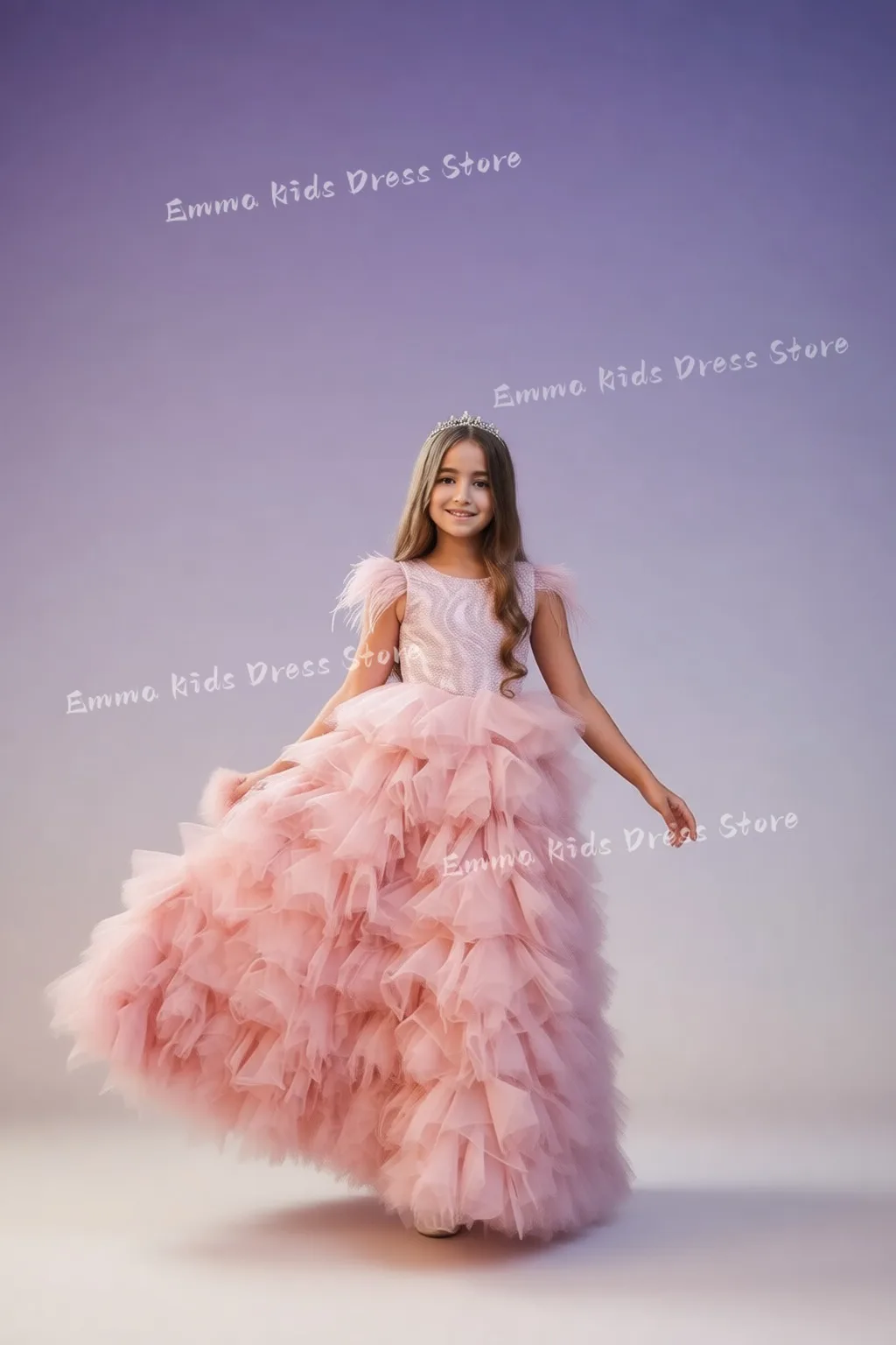 CustomizedGorgeous Pink Sequins Toddler Flower Girl Dresses Long Feather Tulle Child PageantPrincess Party Birthday Dress for B
CustomizedGorgeous Pink Sequins Toddler Flower Girl Dresses Long Feather Tulle Child PageantPrincess Party Birthday Dress for B