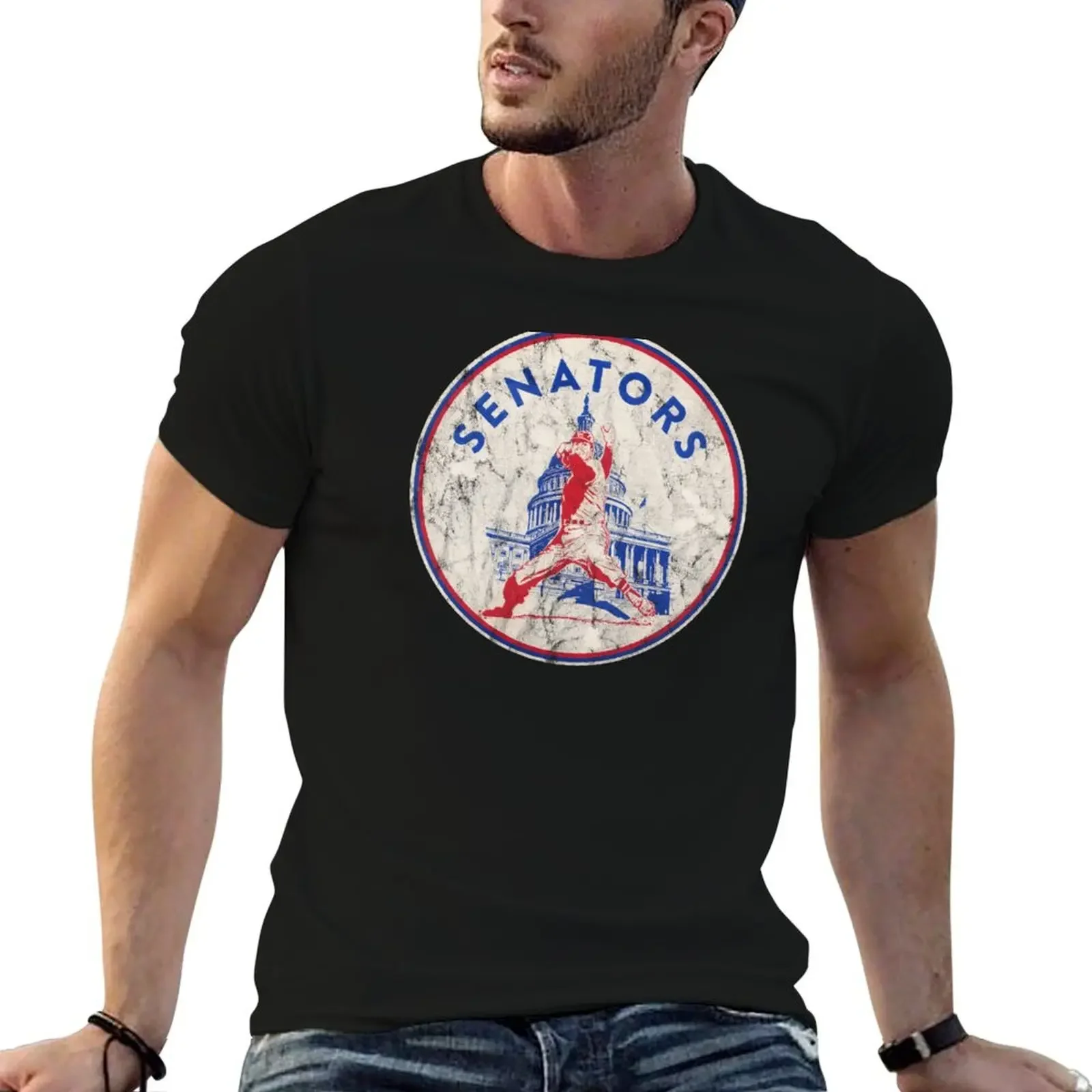 Vintage Washington Senators baseball logo Distressed version T-Shirt shirts graphic tees shirts graphic t shirts for men pack
Vintage Washington Senators baseball logo Distressed version T-Shirt shirts graphic tees shirts graphic t shirts for men pack