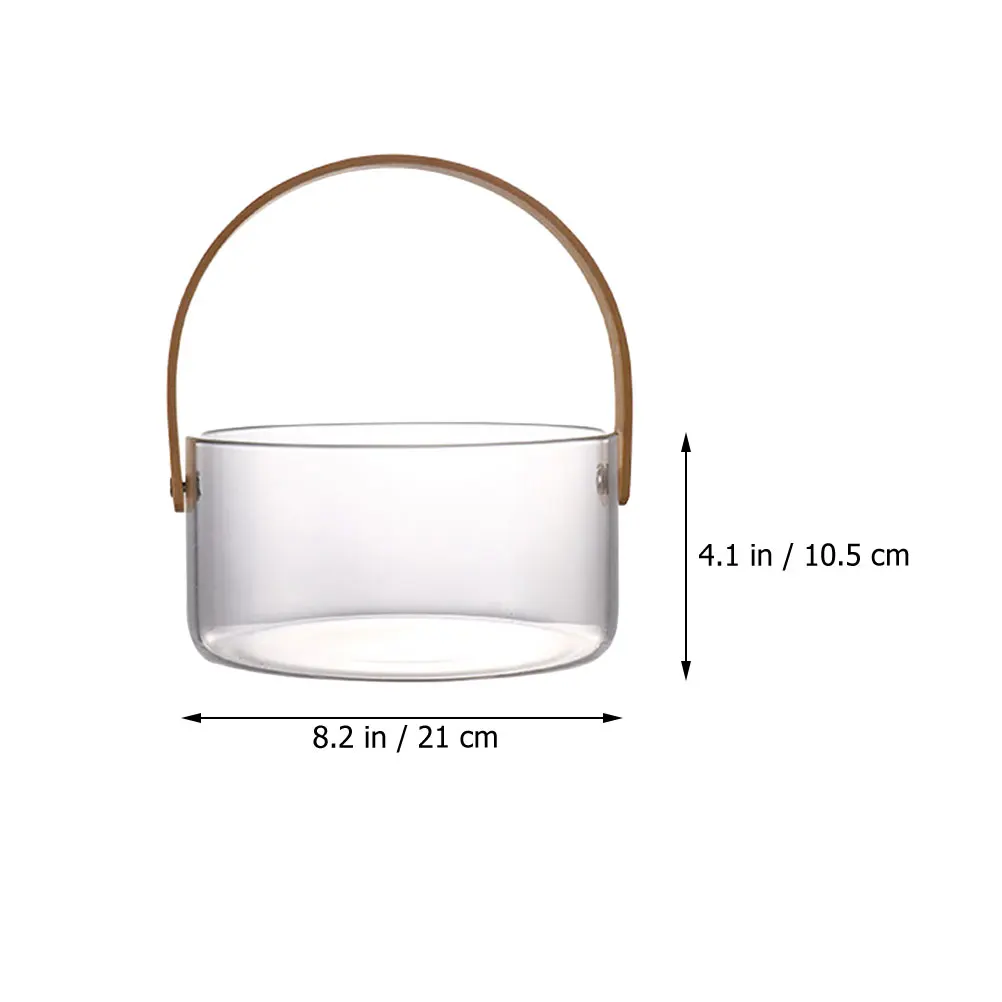 1pc Transparent Storage Basket Portable Household Fruit Basket For Home Decor Handle Lightweight Candy Organizer Trash
1pc Transparent Storage Basket Portable Household Fruit Basket For Home Decor Handle Lightweight Candy Organizer Trash