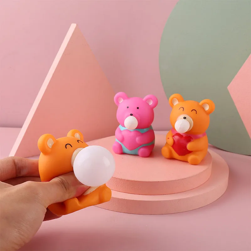 NEW Creative Novelty Kawaii Stress Relief Cartoon Cartoon Animal Squeezing Spit Bubble Doll Office Desktop Ornaments Girl Toys
NEW Creative Novelty Kawaii Stress Relief Cartoon Cartoon Animal Squeezing Spit Bubble Doll Office Desktop Ornaments Girl Toys