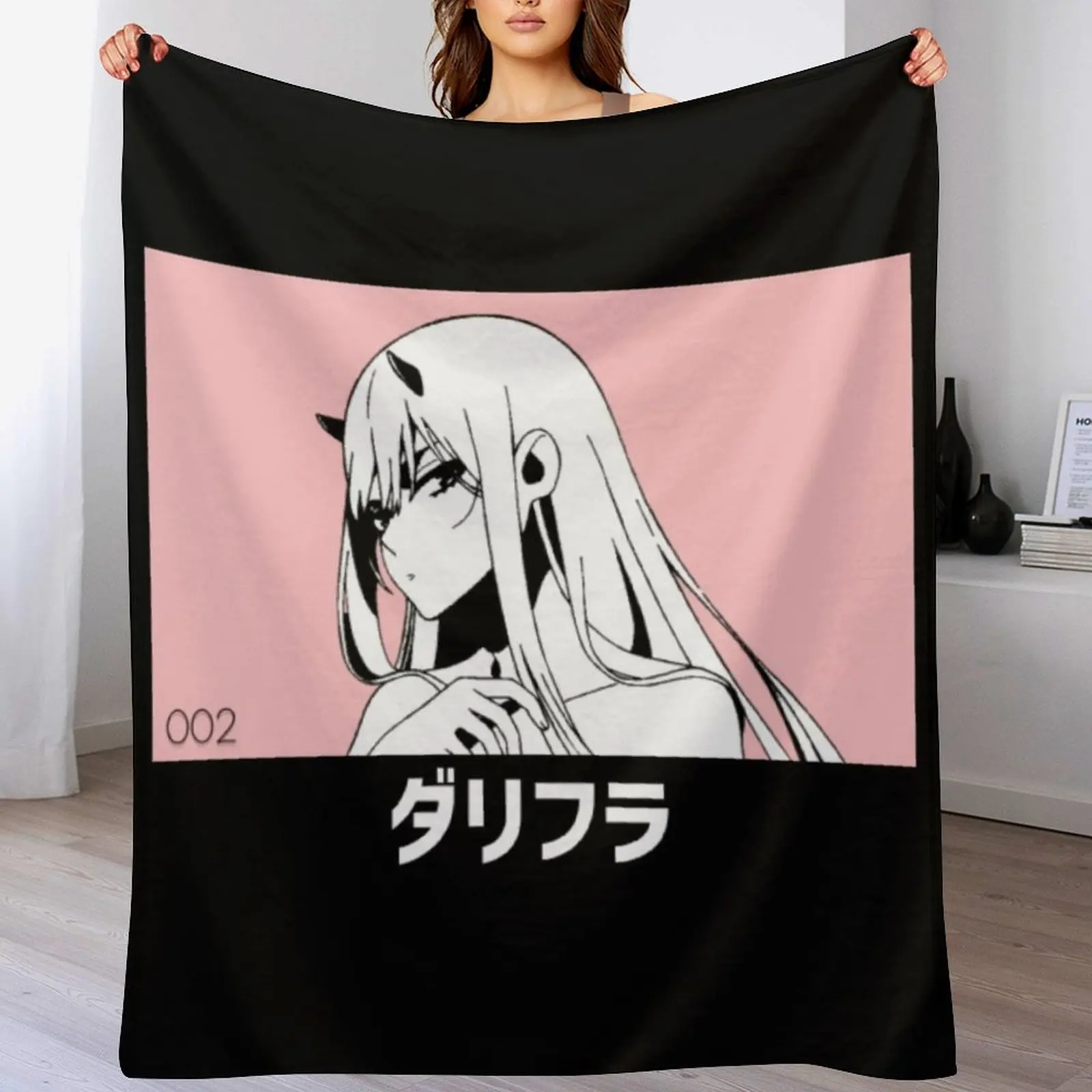 Zero Two 002 Throw Blanket Long Lasting Soft Plush Blanket for Daily Use
Zero Two 002 Throw Blanket Long Lasting Soft Plush Blanket for Daily Use