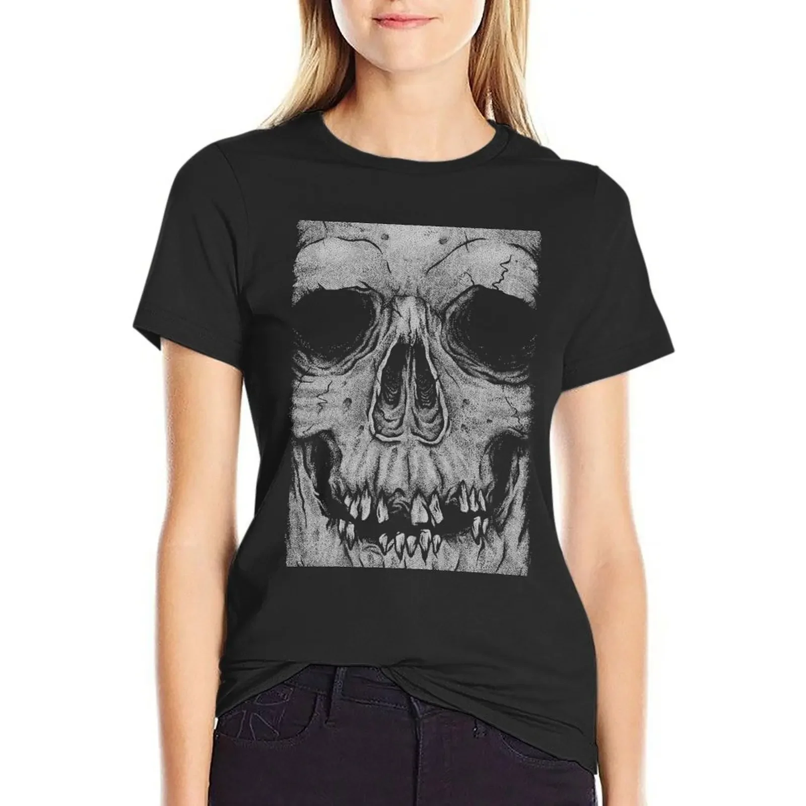 SKULL T-Shirt korean fashion customizeds female sports fans Womens graphic t shirts
SKULL T-Shirt korean fashion customizeds female sports fans Womens graphic t shirts