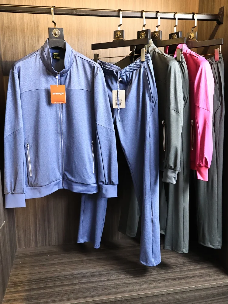 Custom Knitted Fabric Sportswear Set Casual Loose Fit Long Sleeve Youth Men's Outdoors Spring Elastic Anti-Wrinkle Neckline
Custom Knitted Fabric Sportswear Set Casual Loose Fit Long Sleeve Youth Men's Outdoors Spring Elastic Anti-Wrinkle Neckline