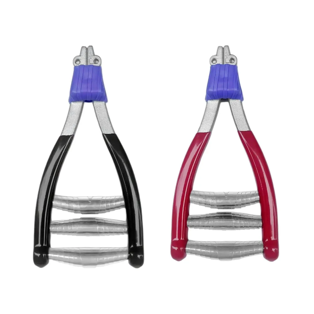 Starting Clamp Badminton Stringing Clamp Metal 3 Spring Durable Equipment Clamping Tool for Racquet Squash Badminton Racket