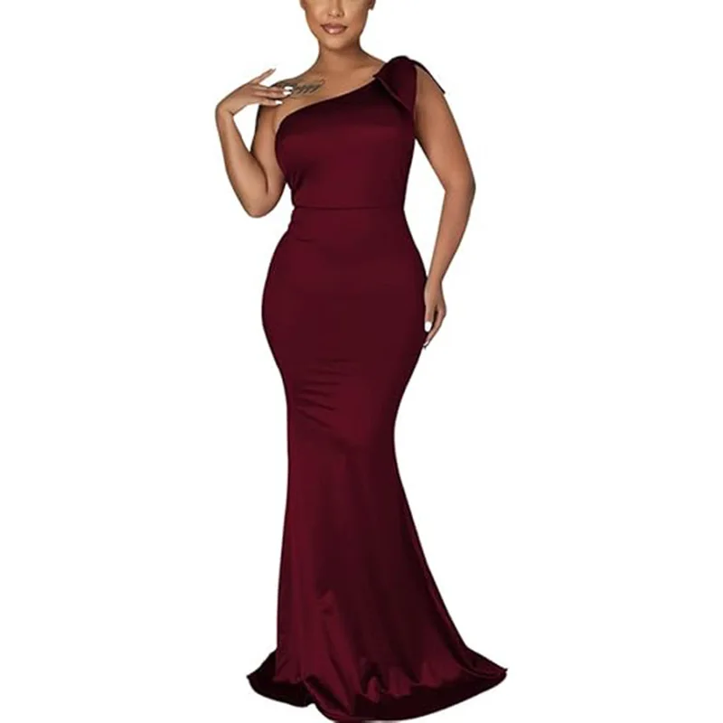 Women's shoulder sleeveless formal pleats tight fashion dress belt cocktail party dress sexy temperament elegant high-end clothi
Women's shoulder sleeveless formal pleats tight fashion dress belt cocktail party dress sexy temperament elegant high-end clothi