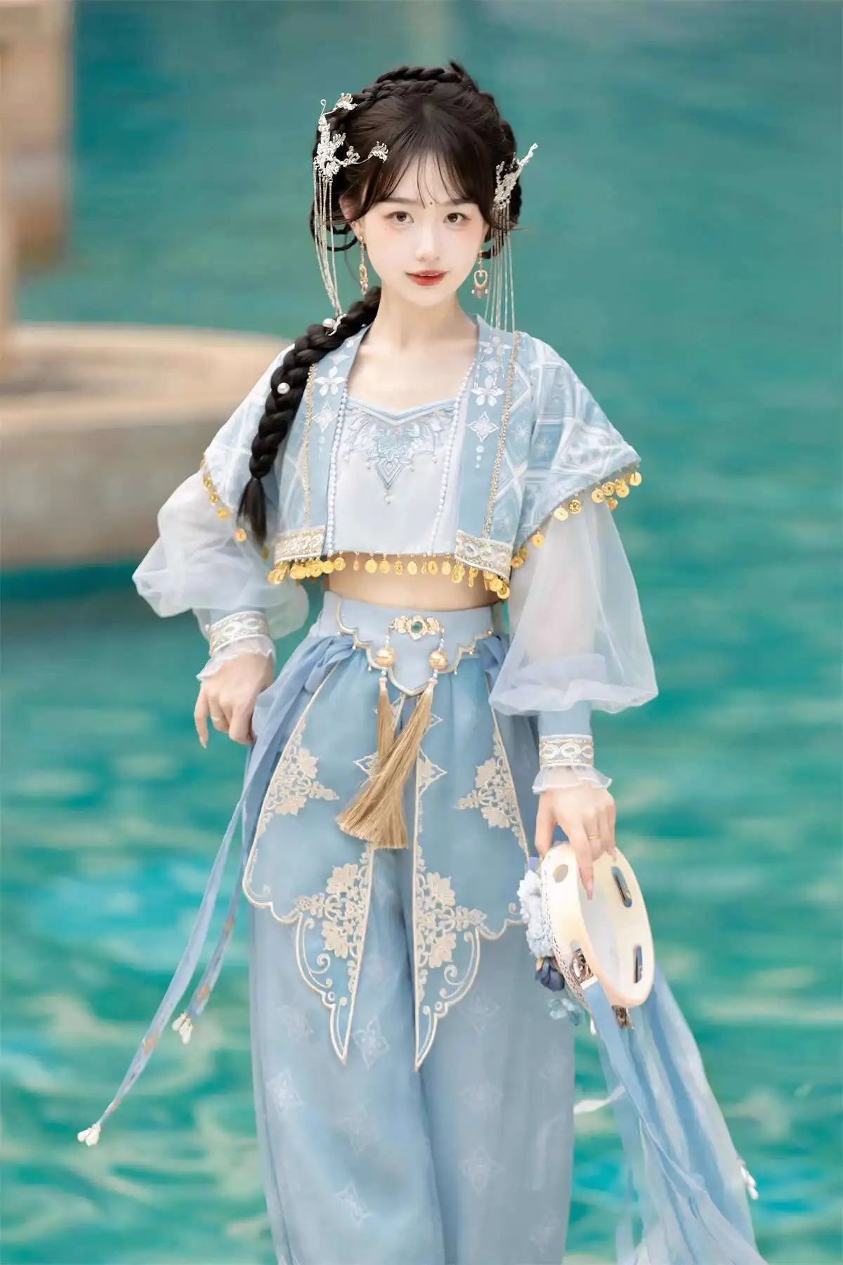 New Fiesta Carnival Halloween Cos Cosplay Dunhuang Exotic Style Hanfu India Princess The Western Regions Goddess Han Elements
New Fiesta Carnival Halloween Cos Cosplay Dunhuang Exotic Style Hanfu India Princess The Western Regions Goddess Han Elements